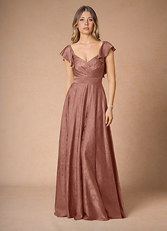 Aaliyah Sage Blue Maxi Dress image3