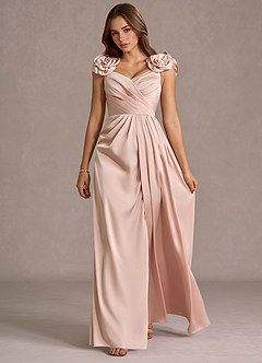 Vestido Rubor Rosa Largo Renata image3