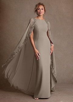 Azazie Artemisia 신부의 어머니 드레스 쉬스 레이스 쉬폰 플로어 길이 드레스 image5