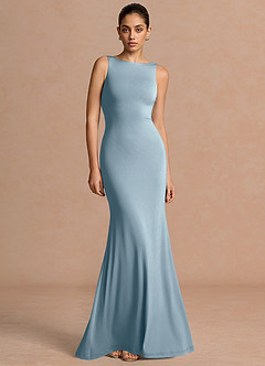 Abito Maxi Azzurro Polvere Gwen image3