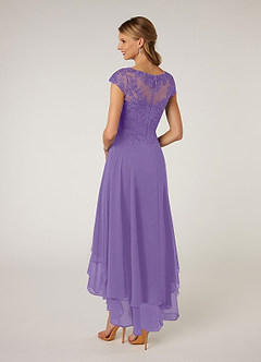 Azazie Shonda Mother of the Bride Dresses Tahiti Lace Chiffon Dress image5