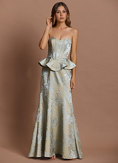 Maxi jurk Coralie  Vintage Sininen image2