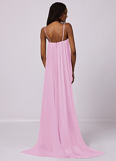 Barbie ♥ Azazie Bridesmaid Dresses Mermaid Strapless Chiffon Court Train Dress image4