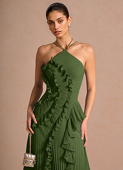 Hatsu Olive Maxi Dress image5
