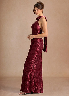 Dillon Wine Maxi Dress image5