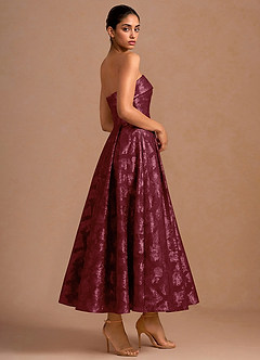 Abito Maxi Vino Liora image5