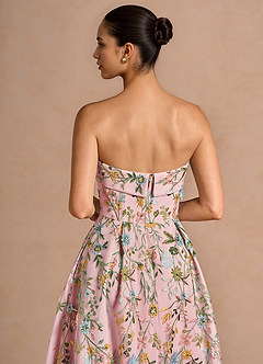 Robe Maxi Rose Bonbon Lelia image7