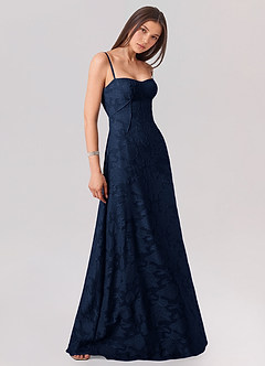 Maxi jurk Valentine Marine image4
