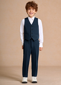 front Oliver Marino Scuro Gilet per ragazzi