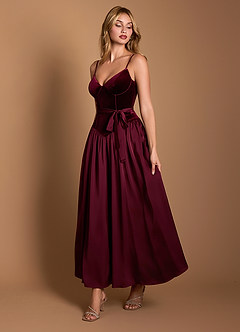 Francie Wine Maxi Dress image4