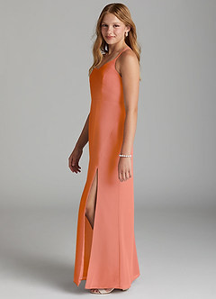 Azazie Becca Junior MAI TAI Mermaid Chiffon Dress image6