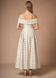 Maelys Cream Midi Dress image4