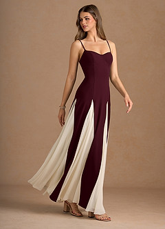 Liorne Wein Ballkleid image4