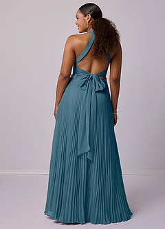 Barbie ♥ Azazie Bridesmaid Dresses Bermuda A-Line Pleated Chiffon Dress image8