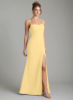 Azazie Egypt Bridesmaid Dresses Butter Sheath Sweetheart Neckline Chiffon Dress image5