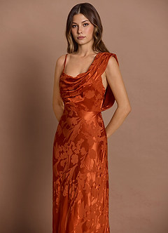 Briseis Rust Maxi Dress image6