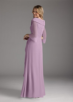 Azazie Jaycee Mother of the Bride Dresses Wisteria A-Line Chiffon Dress image2