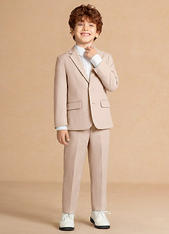 front Theo Tan Boy 2-Piece Suit