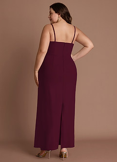 Liliah Merlot Maxi Dress image8
