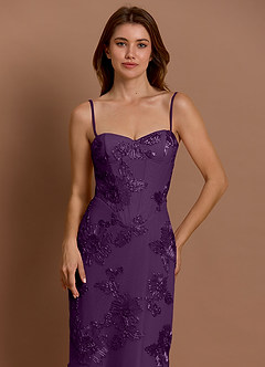 Vestido Ciruela Maxi Anika image6