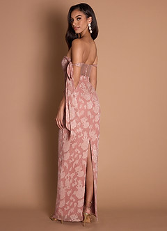 Hanna Peach Blush Maxi Dress image2