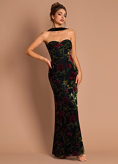 Delyth Black Multi Maxi Dress image4