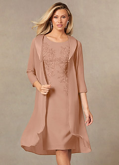 front Azazie Miriam Chiffon Wrap