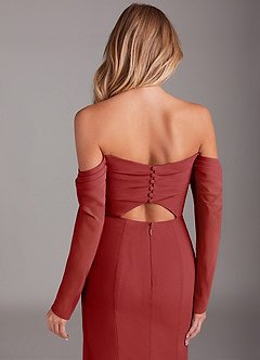 Nimue Rust Maxi Dress image7