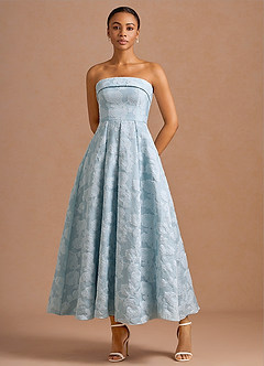 Clementine Pale Blue Maxi Dress image4