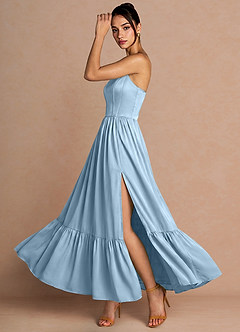 Portia Sky Blue Maxi Dress image5