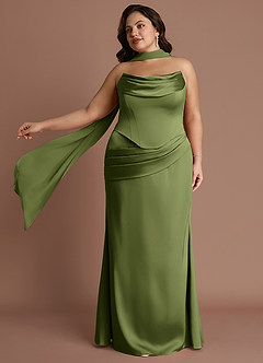 Robe Longue Olive Sorrel image9