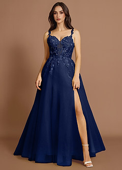 Kaelis Navy Maxi Dress image4