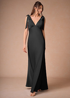 Rosalba Black Maxi Dress image5