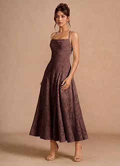 Vestido Moca Coco Largo Irelia image5