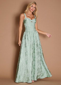 Giselle Maxi Klänning Soft Green image6