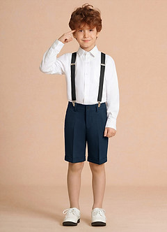 front Oliver Bleu Marine Foncé shorty