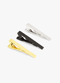 front Driedelige stropdasclipset
