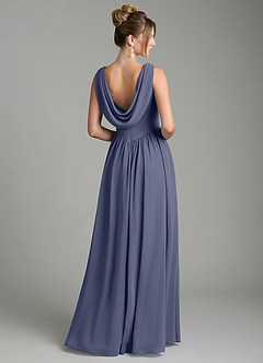 Azazie Novi Bridesmaid Dresses Stormy A-Line Pleated Chiffon Dress image5
