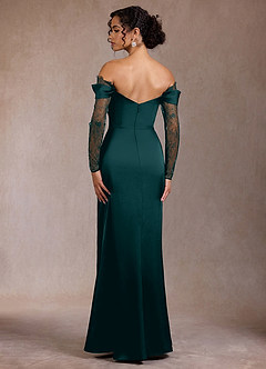 Abito Lungo Verde Foresta Gizela image3