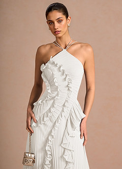 Hatsu White Maxi Dress image5