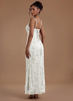 Zarelle Maxi Klänning Vit image2