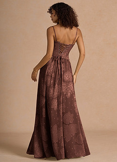 Isaura Mocha Coco Maxi Dress image3