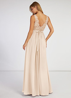 Vestido Crema Largo Elly image6