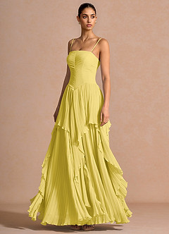 Kerensa Pastel Yellow Maxi Dress image5