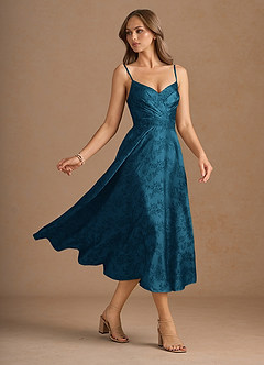 Midi jurk Katriel Marine Zwart image3
