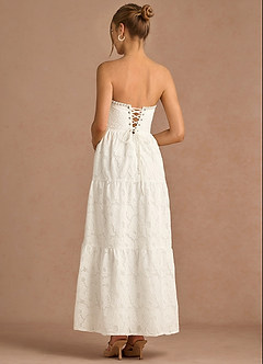Élise White Maxi Dress image2