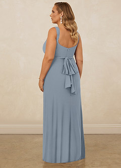 Christian Siriano Bridal for Azazie 1010 Final Sale Eucalyptus Mermaid Bow Luxe Knit Dress image11