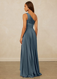 Christian Siriano Bridal for Azazie 1008 Brautjungfernkleider A-Linie One-Shoulder Stretch-Satin Kleid Zwielichtviolett image2