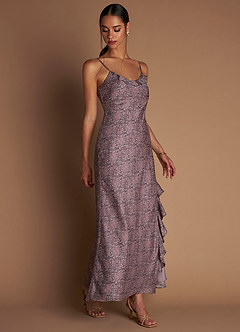 Maxi jurk Jazlyn Mauve Paisley image4