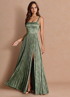 Tatiana Azul Salvia Vestido largo image4